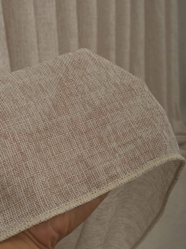 Ağır Keten Tül Perde - Görsel 3