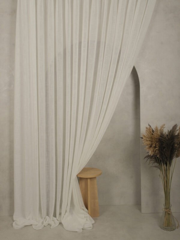 Dolgu Pile Tül Perde - Görsel 6