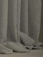 Gri Kapsüllü Tül Perde - Görsel 3