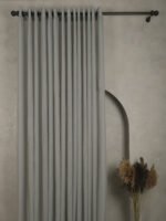 Gri Kapsüllü Tül Perde - Görsel 4