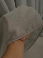 Gri Kapsüllü Tül Perde - Görsel 6