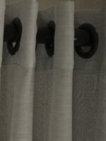 Gri Kapsüllü Tül Perde - Görsel 7