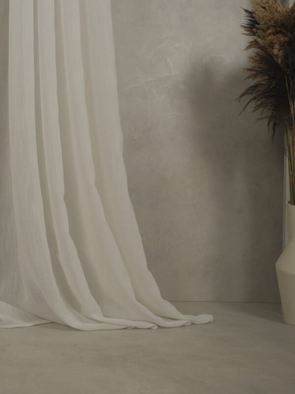 Kalın Kapsüllü Tül Perde - Görsel 3