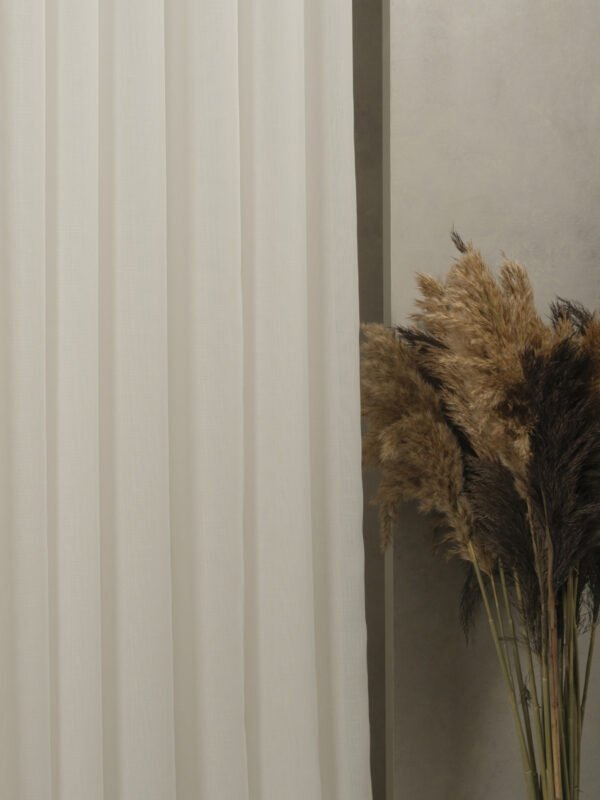 Lux Keten Dokulu Tül Perde - Görsel 4