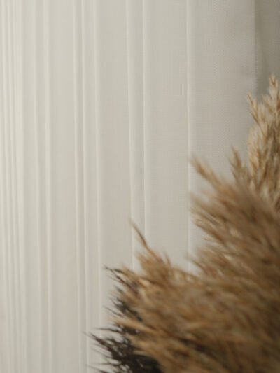 Lux Keten Dokulu Tül Perde