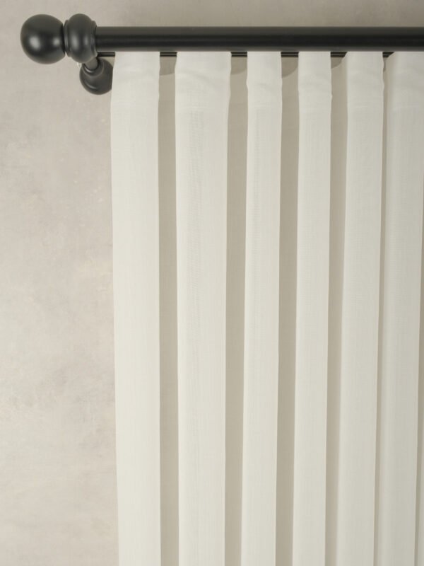 Lux Keten Dokulu Tül Perde - Görsel 5